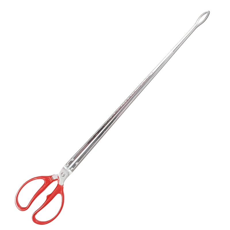 依诺九吉 不锈钢火钳加长钳子取物夹 多型号 把高清大图