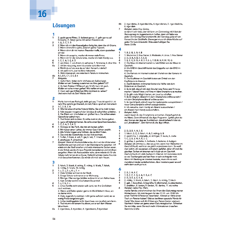 醉染图书开心学德语(青少版)(B1)(同步测试)9787521325805高清大图