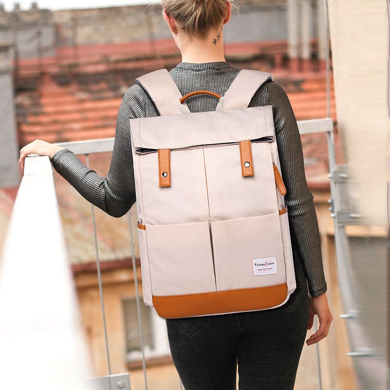 维多利亚旅行者双肩背包电脑包旅行包学生书包小清新t2105单个装