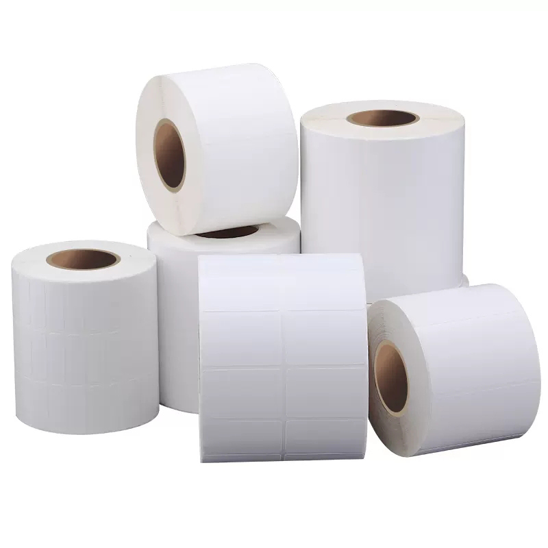 貝的印刷 防水防撕破条码打印纸标签纸40*30mm单排/卷高清大图