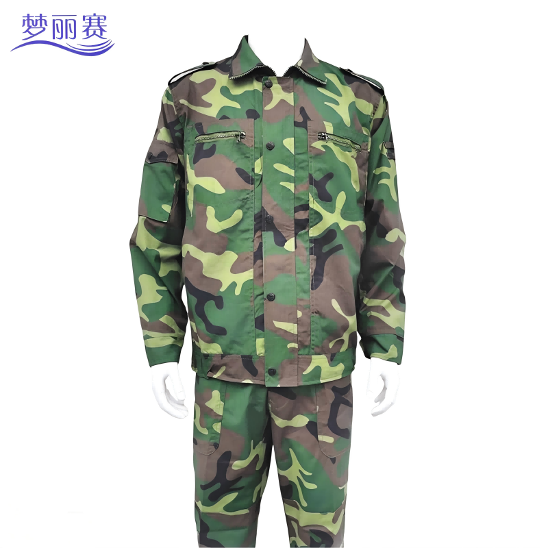 梦丽赛 迷彩服套装 150-190 (套)高清大图