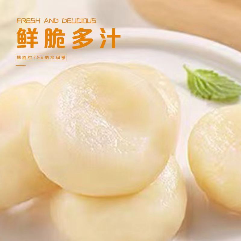 浙梅冰糖脆马蹄100g*3袋荸荠去皮即食果蔬菜干零食