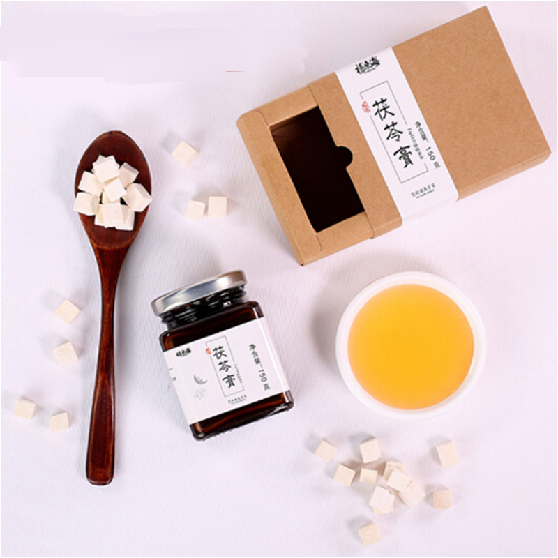 褔東海(FU DONG HAI) 手工茯苓膏150g/瓶*2 云南白茯苓茶茯苓粉湿气膏茯苓云苓 膳食营养补充300g