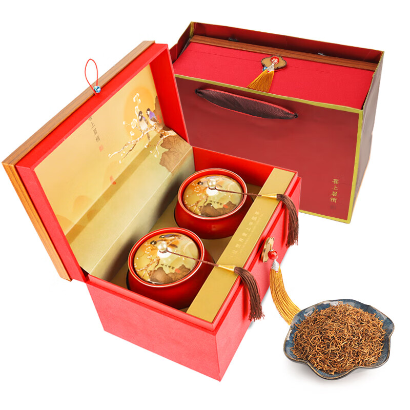 唐朴 茶叶金骏眉红茶武夷山特级和颜蜜香型茶叶 特级金骏眉礼盒 250g(计价单位:盒)