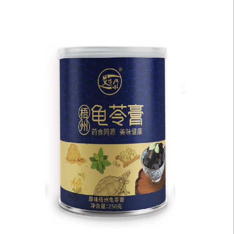 艾提尕龟苓膏250克*12瓶/盒图片