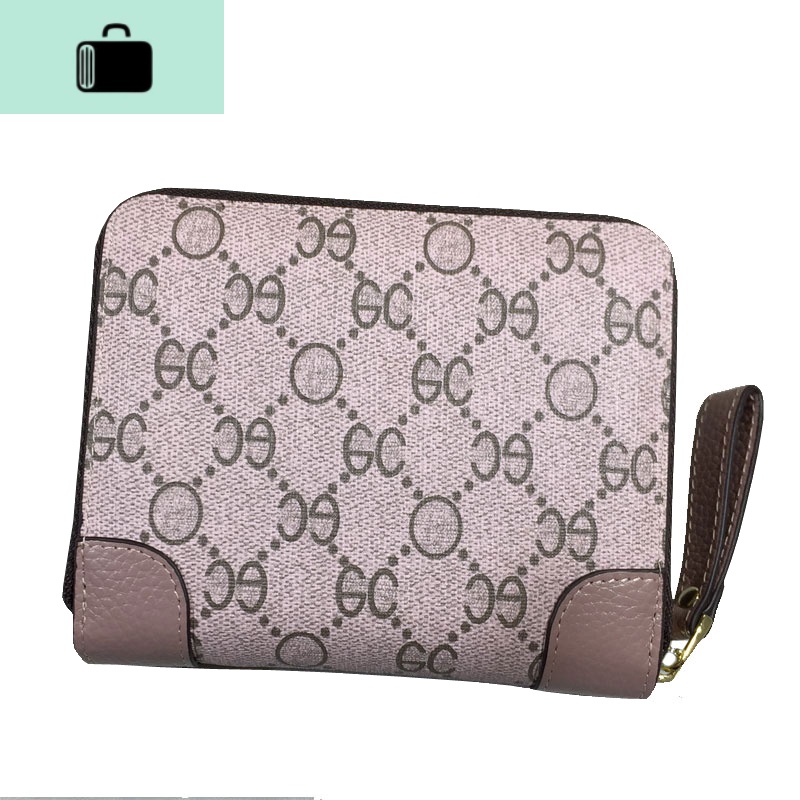 防盗刷防消磁皮卡包女式大容量多卡位名片卡片包零钱包女驾驶证NEW LAKE 豆沙粉