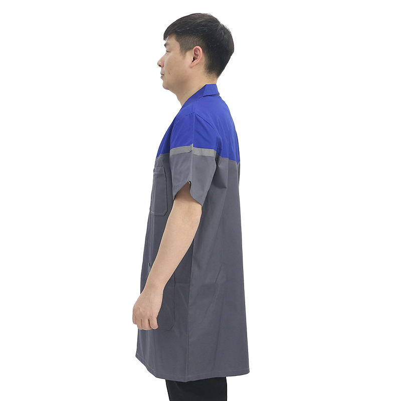 燕舞BD2EN722102Z2F工作大褂S-4XL(计价单位:件)灰色拼色高清大图