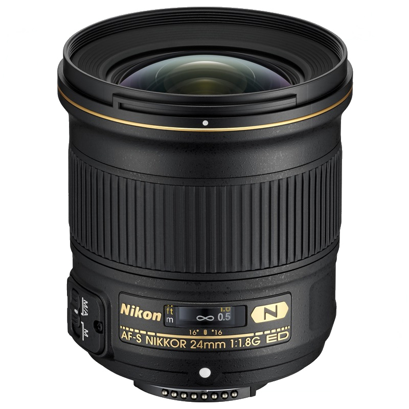 尼康(Nikon) 尼克尔镜头 AF-S 24mm f/1.8G ED 尼康广角定焦镜头 尼康卡口 72mm口径