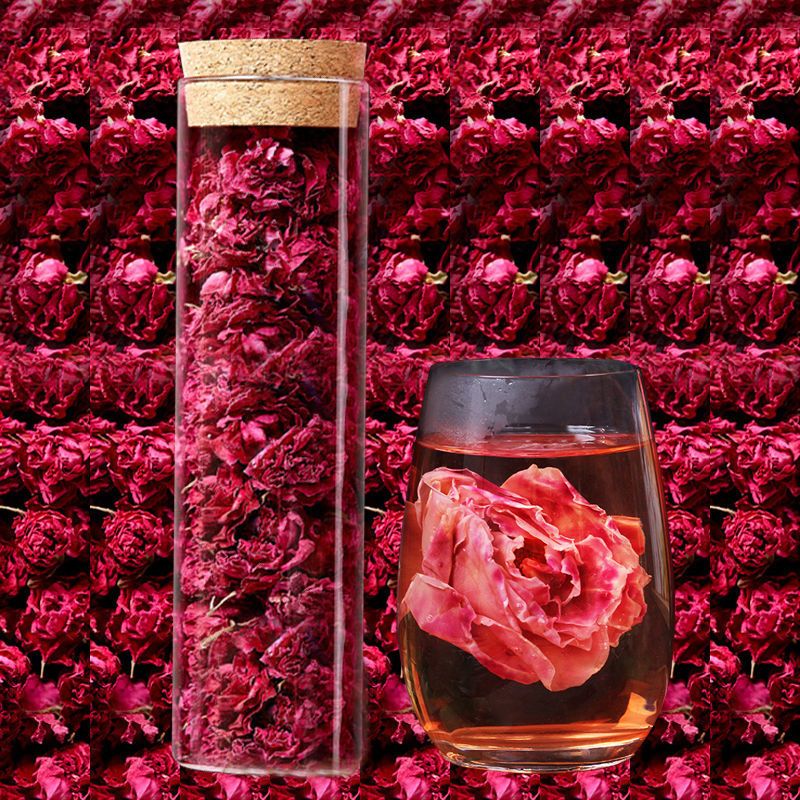 一朵一杯玫瑰花冠大朵特级玫瑰花茶干玫瑰平阴玫瑰茶大花冠一朵一杯1