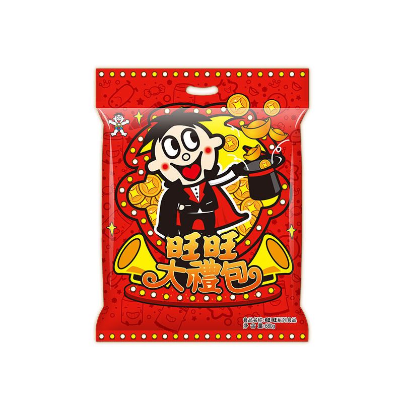 旺旺 零食大礼包 大礼袋 年货礼盒 680g/包