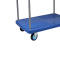 苏识 ZSHL-48 48*72cm蓝dan轮 双层护栏平板手推车 (计价单位:辆) 蓝色