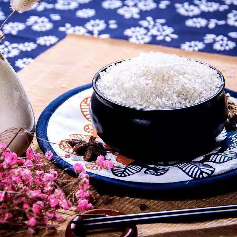 十月稻田东北优质大米2.5kg*2袋 10斤东北圆粒米寒地珍珠米