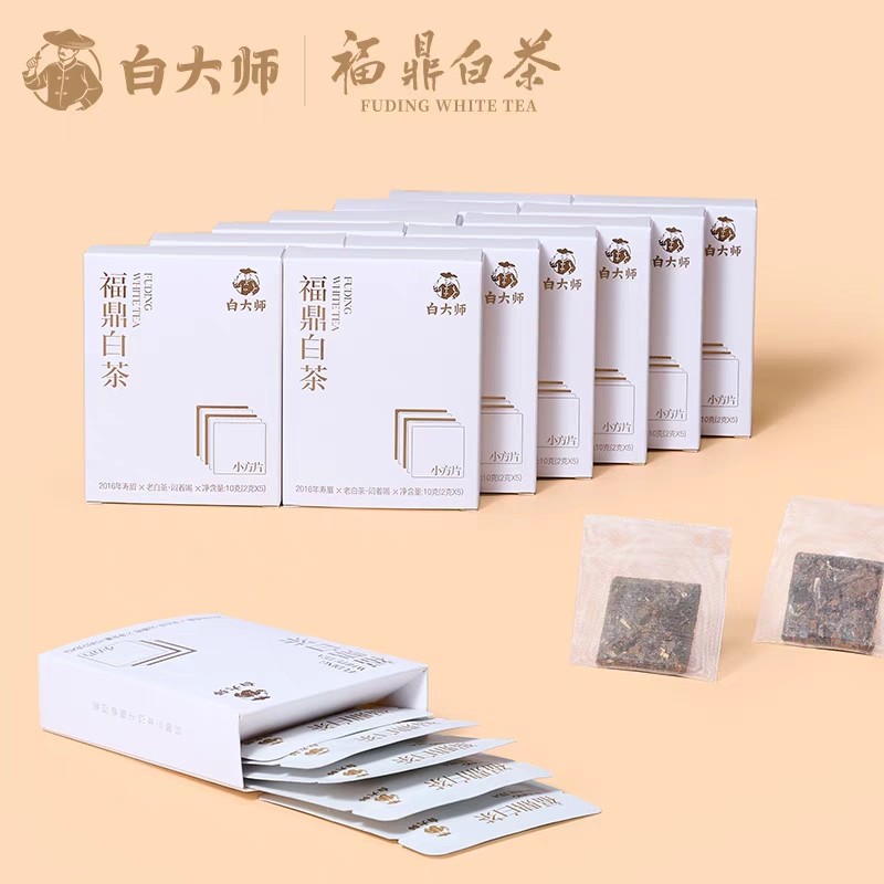 白大师高山春季福鼎白茶2016年一级寿眉袋泡茶120克高清大图