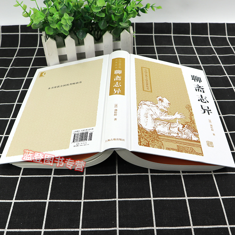 [醉染正版]正版聊斋志异精装中国古典小说名著丛书清蒲松龄明清短篇志怪小说国学经典中国古代名著优秀书籍书上海古籍出高清大图