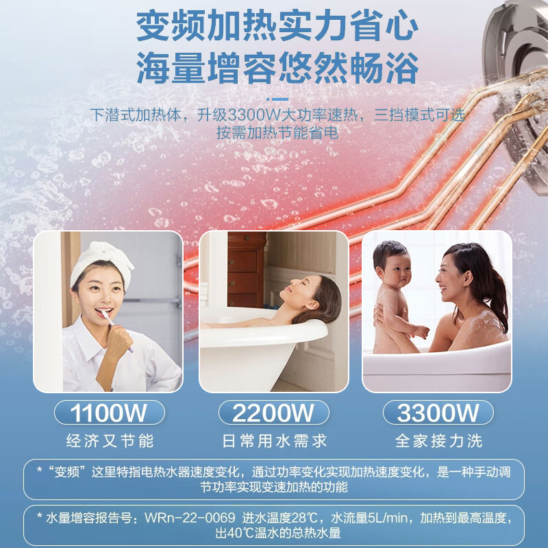 Leader海尔智家电热水器储水式80升家用热水器自营旗舰店大容量LES80H-P5金(2A)