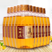 胡姬花古法小榨花生油4L(400ml*10)小瓶组合装宿舍 家用凉拌炒菜 烧烤串野餐小瓶食用油