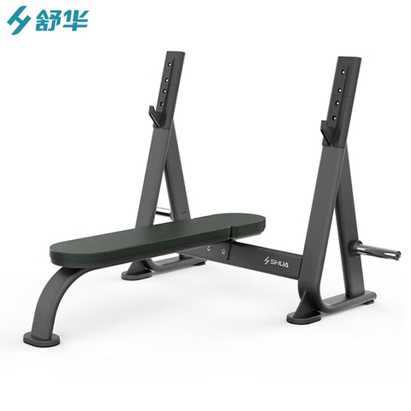 舒华 平卧举重床SH-G6871(配套30KG杠铃片含Q86奥杆一根)