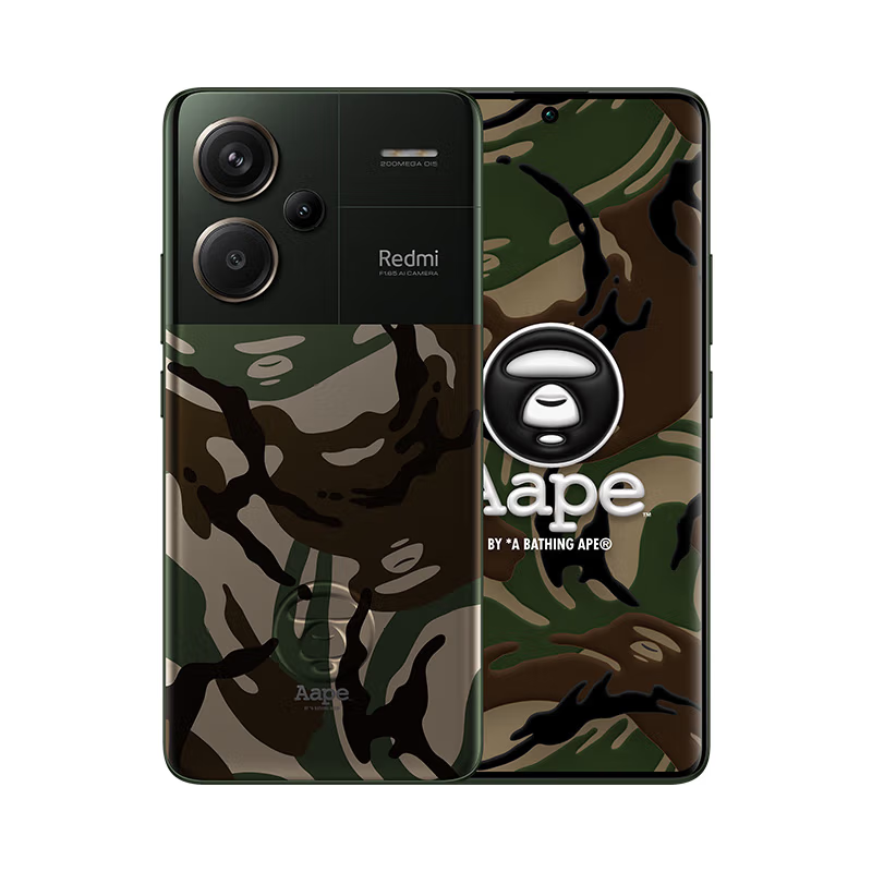 [原封]小米Redmi Note13 Pro+ 5G 16GB+512GB 子夜黑 天玑 天玑 7200-Ultra芯 2亿像素 四窄边OLED屏 120W快充 小米手机 红米手机