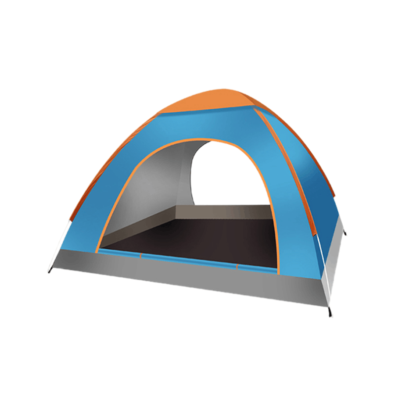 劲脉 全自动露营帐篷 天蓝-190*130*110CM 顶图片