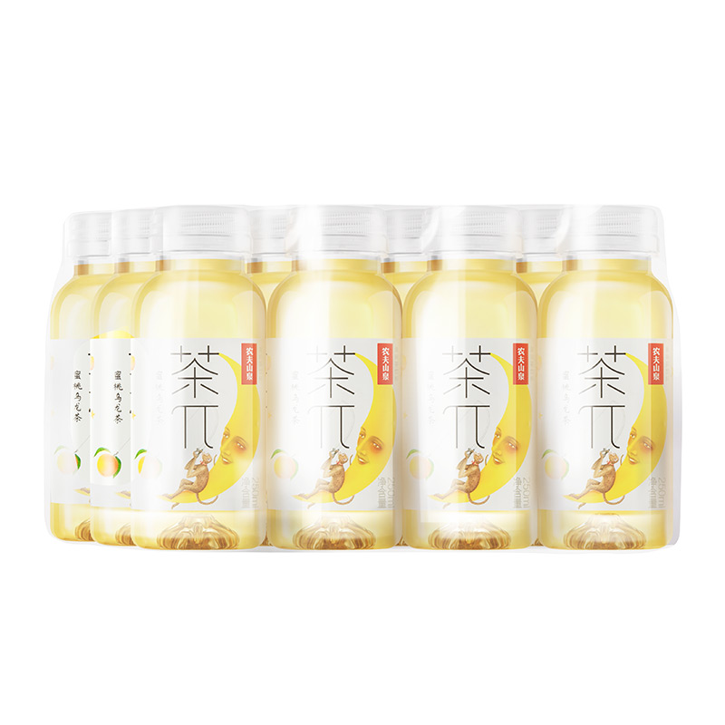农夫山泉茶π(茶派)果味茶蜜桃乌龙茶250ml*12量贩装高清大图