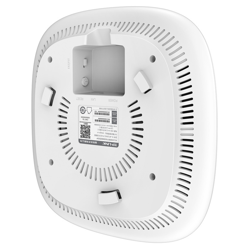 TP-LINK TL-AP1206GC-PoE/DC易展版 无线吸顶ap路由器5G双频千兆大功率企业级智能高速wifi网络覆盖室内1200M兆大户型家用商用酒店网吧宾馆别墅