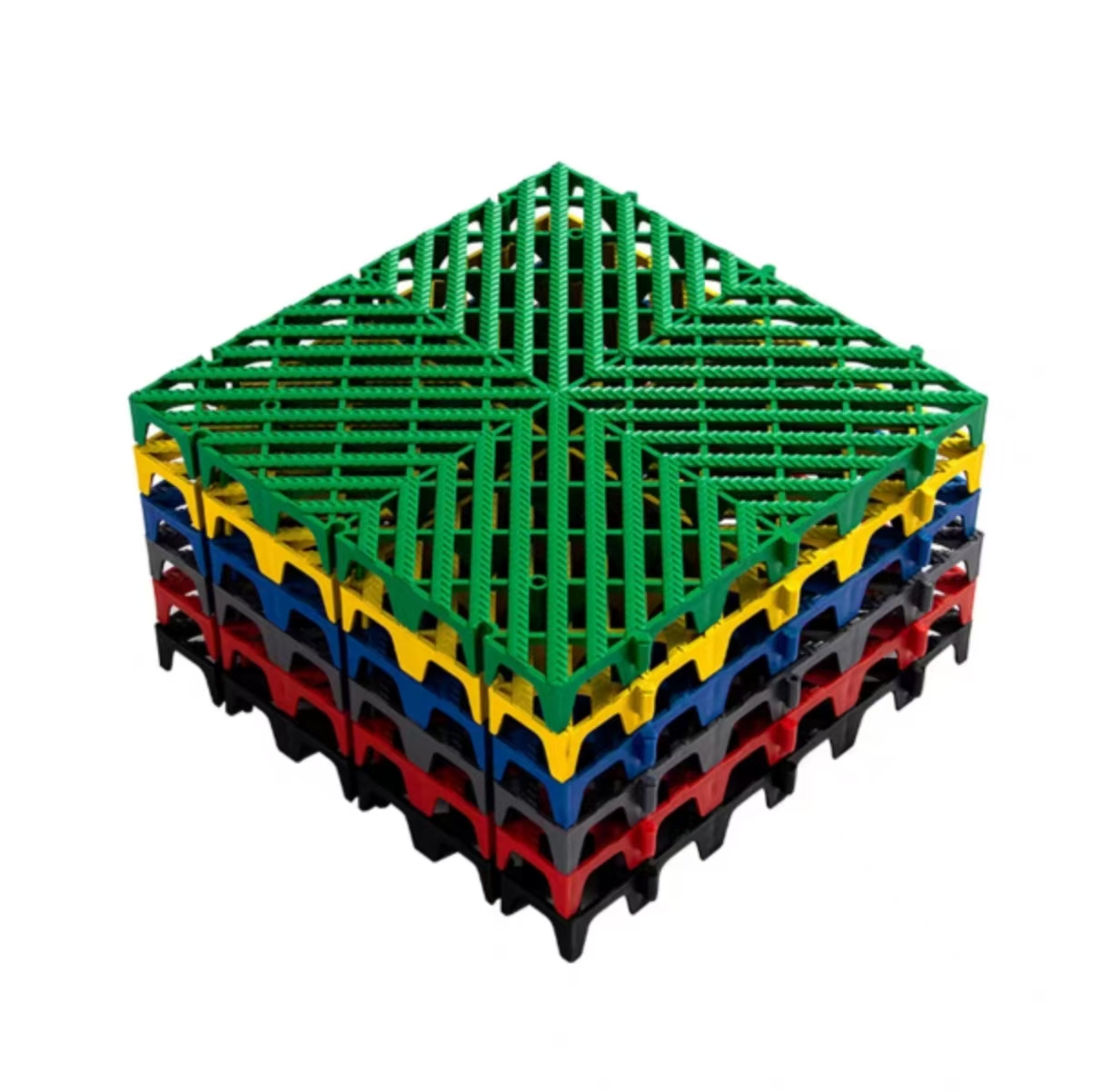 苏宁宜品简约几何防滑垫正方形塑料国产机器织造防滑耐磨家居高清大图