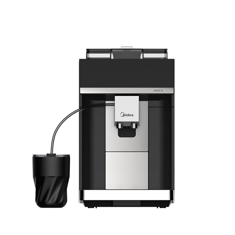 美的(Midea)鲜萃咖啡机家用/办公室全自动意式浓缩加冰模式萃取全彩屏菜单自动清洗 MA-ACOSX10