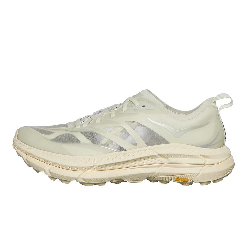 Hoka One One男士轻量跑步鞋创新设计防滑耐磨适合多种地形 Truffle_Salt_/_Vintage_Yellow 42.5