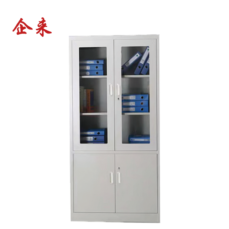 企来平开铁皮柜 900*400*1850mm 组高清大图