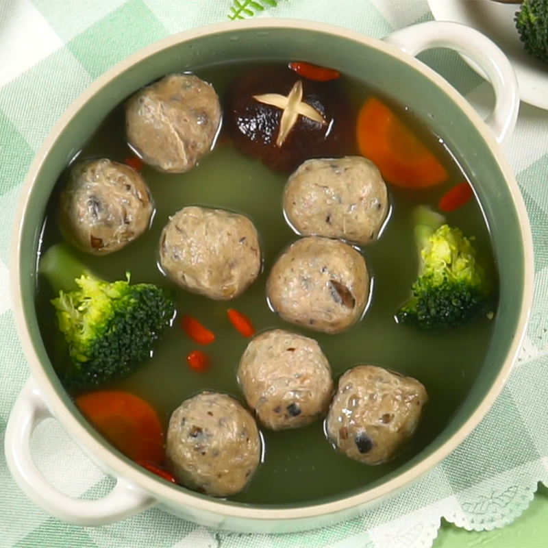 安井 锁鲜装香菇贡丸150g 火锅丸子火锅关东煮麻辣烫食材