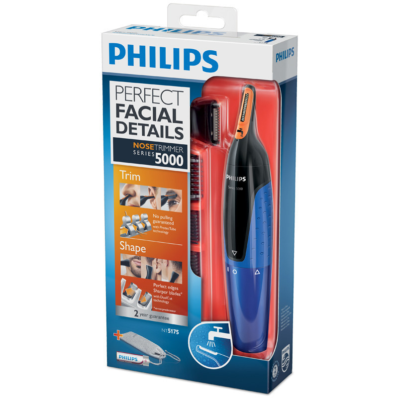 飞利浦(Philips)NT5172/16鼻毛修剪器多功能胡须造型器全身水洗一机多用