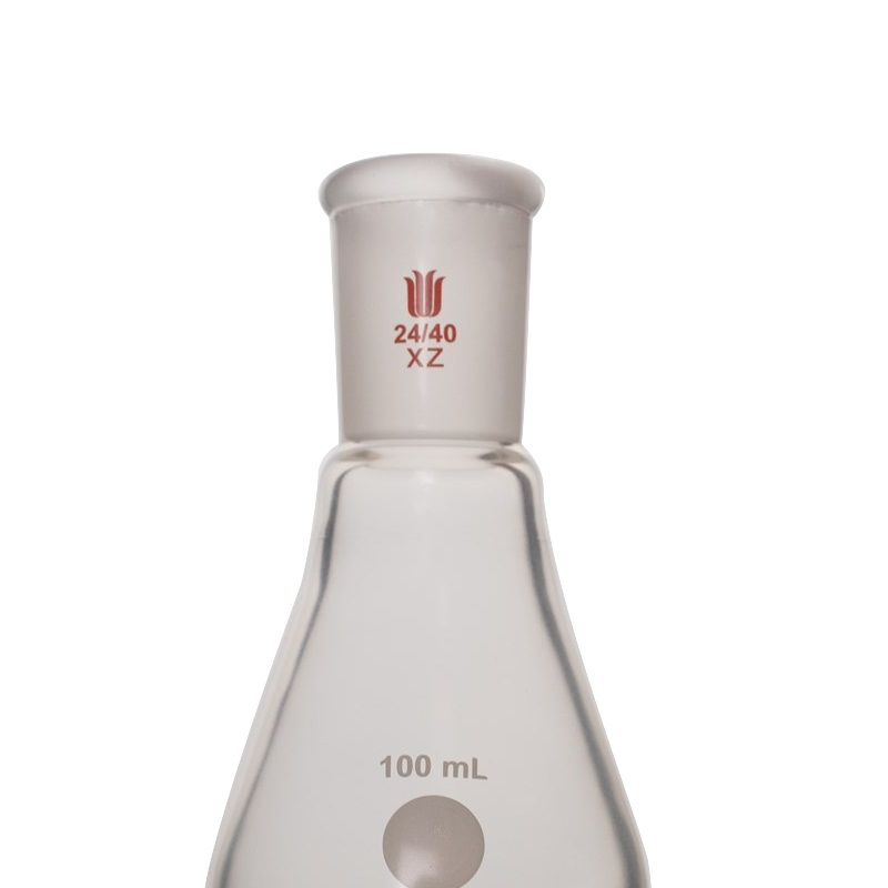 SYNTHWARE F314100XD镀膜,旋蒸用厚壁茄型瓶,高强度,磨口:24/40,100ml个