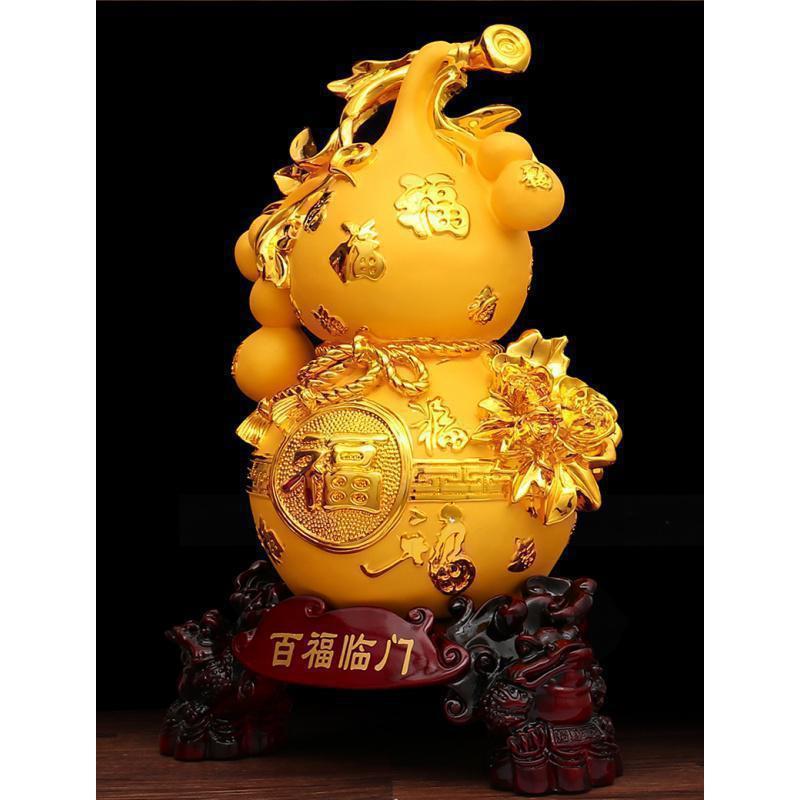 百福临工艺品葫芦风水摆件店铺开业礼品家居客厅装饰品电视柜_794_829_228_771