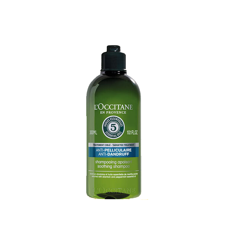 欧舒丹 5合1草本菁纯纯净洗发露 300ml(蓝标-去屑止痒)高清大图