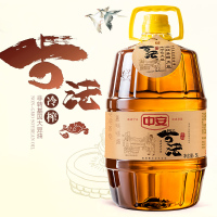 中安 笨榨豆油 古法冷榨 食用油 低温压榨 5L