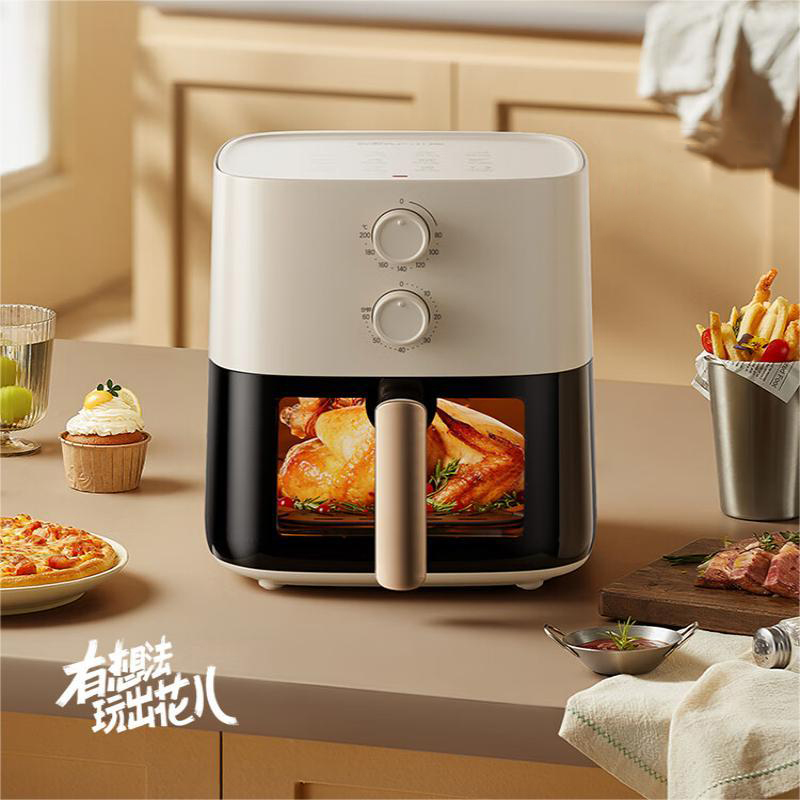 小熊(Bear)空气炸锅大容量5升可视免翻面 QZG-J15M1 /台