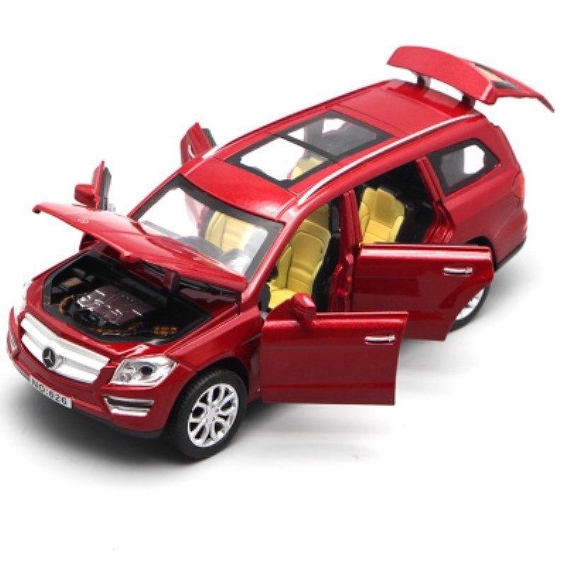 132路虎越野车声光合金车模型儿童汽车玩具小车男孩车模玩具车6开路虎