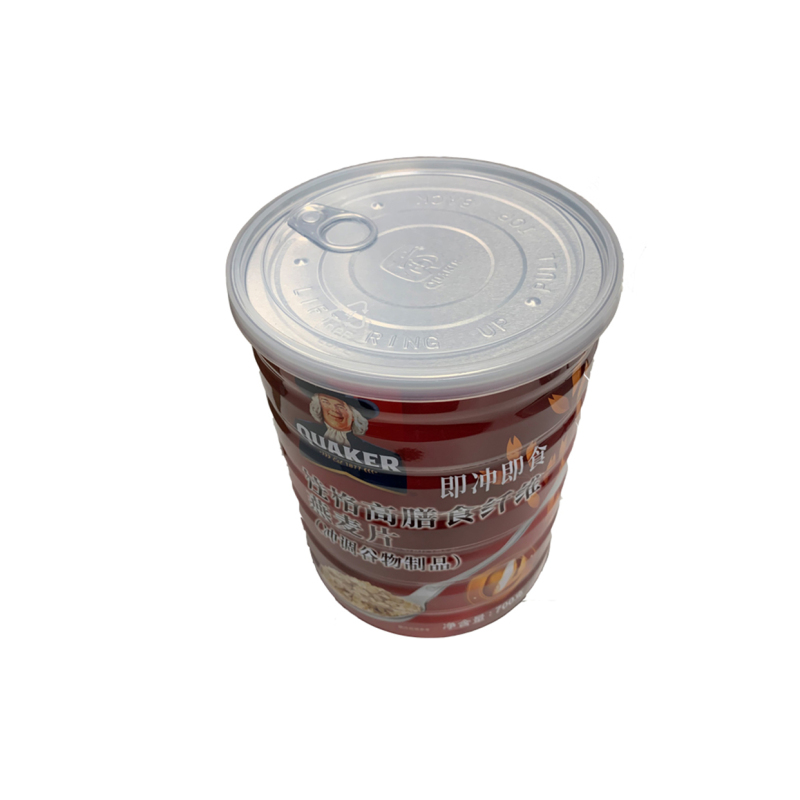 中国台湾 QUAKER 高膳食纤维含钙混合型燕麦片 700g*2罐