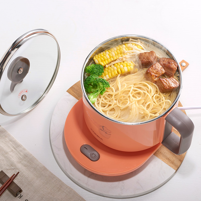 康佳KGZZ-1437小甜橙多用锅电煮锅600W/1.3