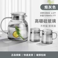 JEKO&JEKO 夏季冷水壶家用耐高温玻璃凉水壶大容量泡茶壶白开水杯扎壶