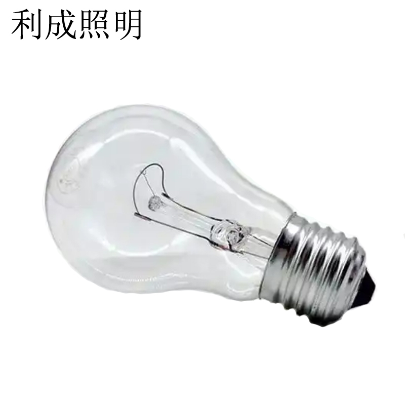 利成照明 照明灯泡 钨丝灯泡 E27螺口 200W 10个/盒高清大图