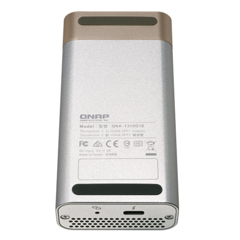 威联通(QNAP)QNA-T310G1S Thunderbolt 3 雷电3 转换 10GbE 网络转换器有线网卡
