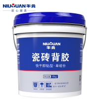 牛元（NIU YUAN） 瓷砖背胶渗透型粘接剂玻化砖瓷砖界面剂背涂胶瓷砖粘接粘合剂4kg