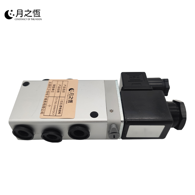 月之恒二位五通电磁阀FS-FSG-EWWTDCF个高清大图