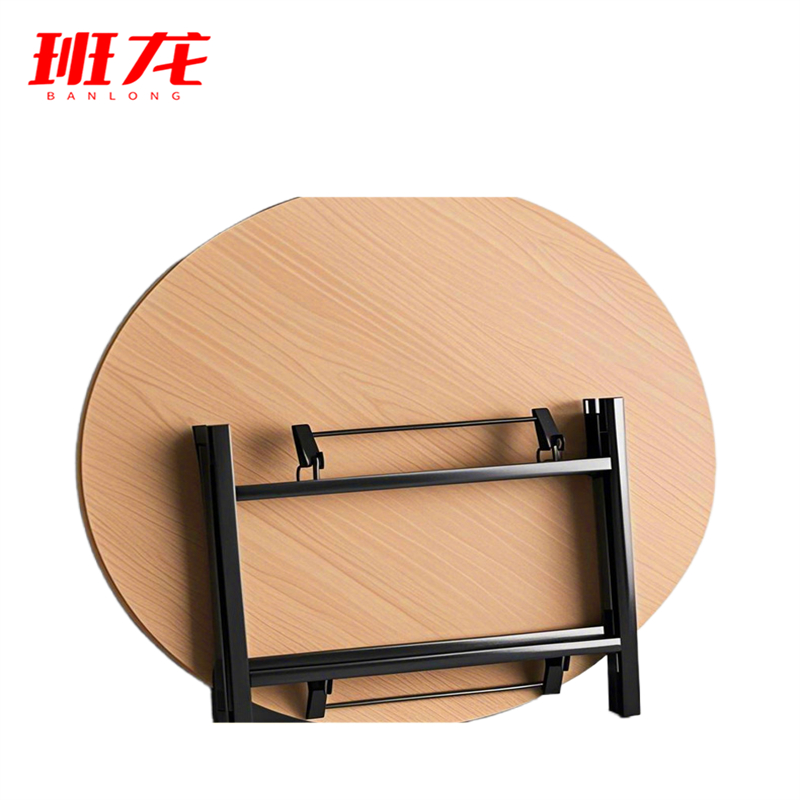 班龙折叠圆餐桌1.2米张高清大图