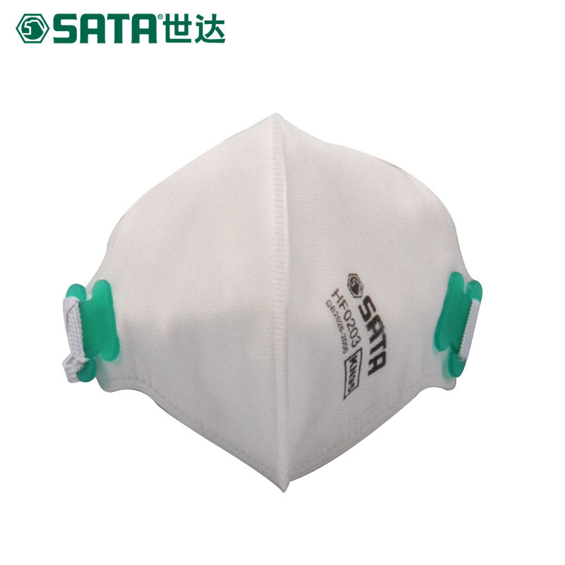 世达(SATA) 蚌型折叠式防尘 口罩(耳挂式)AHF0203 (单位:只)