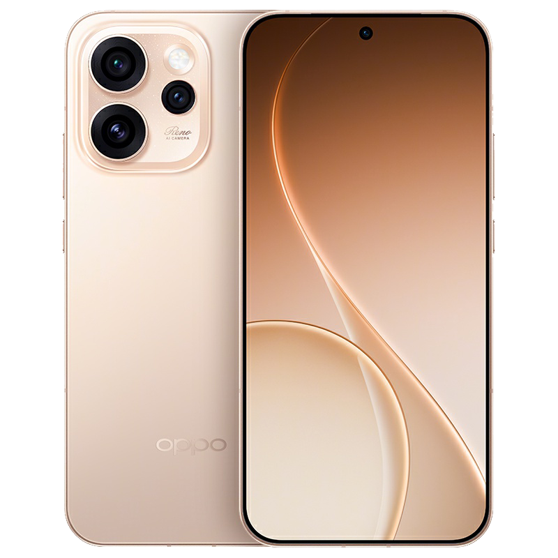 OPPO Reno15 Pro 蜜糖金 12GB+256GB 直播超稳超清 2亿超清影像 超出圈实况 5G智能 AI拍照手机高清大图