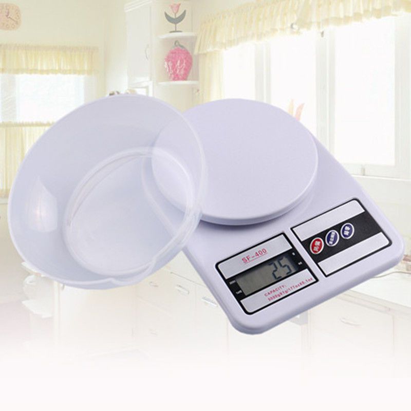 1g家用烘焙食物克称1克小型天平称重器5公斤|普通电池款5kg/1g 托盘