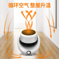 奥克斯(AUX) 取暖器暖风机迷你小型家用电暖器节能省电电暖气遥控定时塔式摇头 NFJ-200A7机械