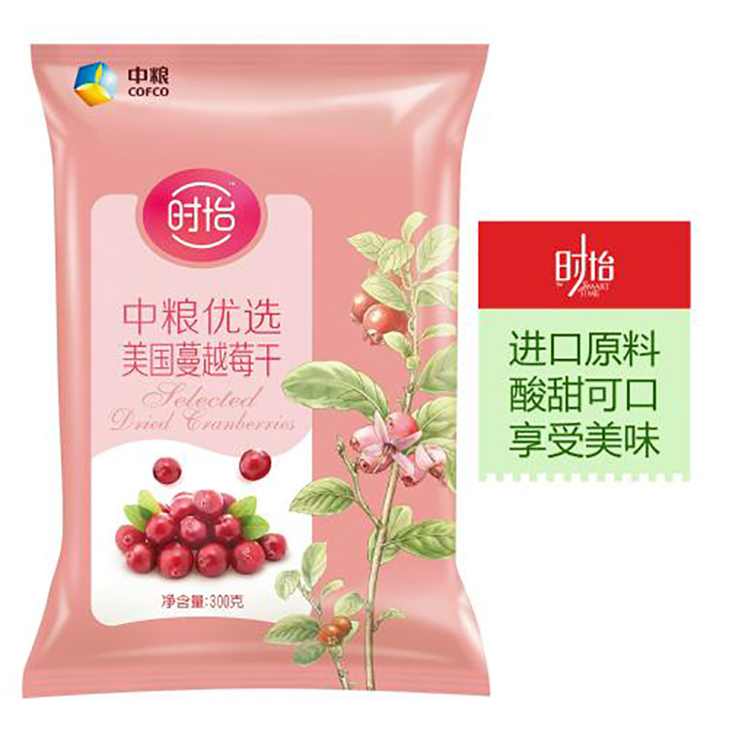 时怡 中粮优选美国蔓越莓干(袋装 300g)